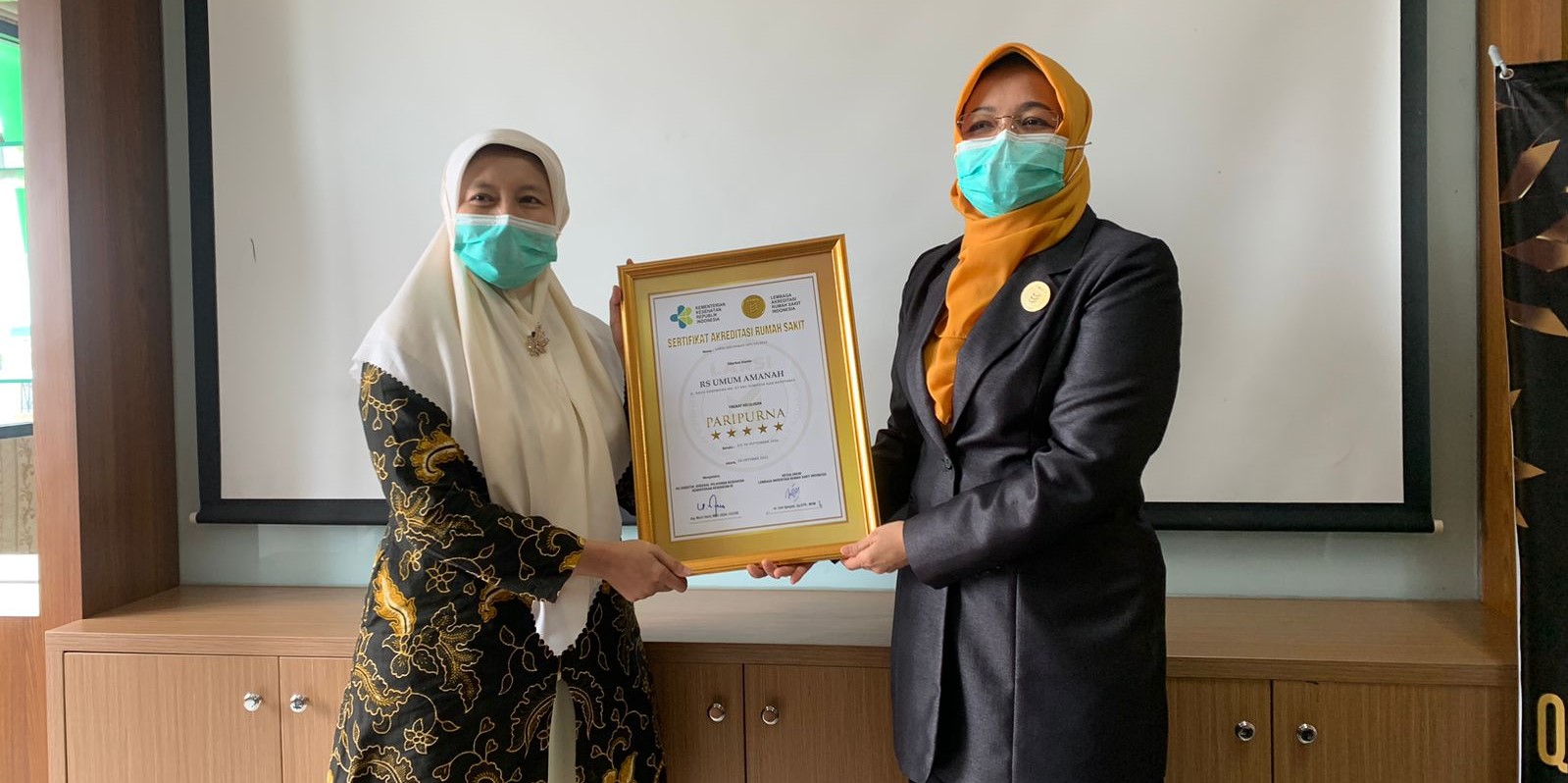 Alhamdulillah, RSU Amanah Sumpiuh Telah Terakreditasi Paripurna Oleh LARSI