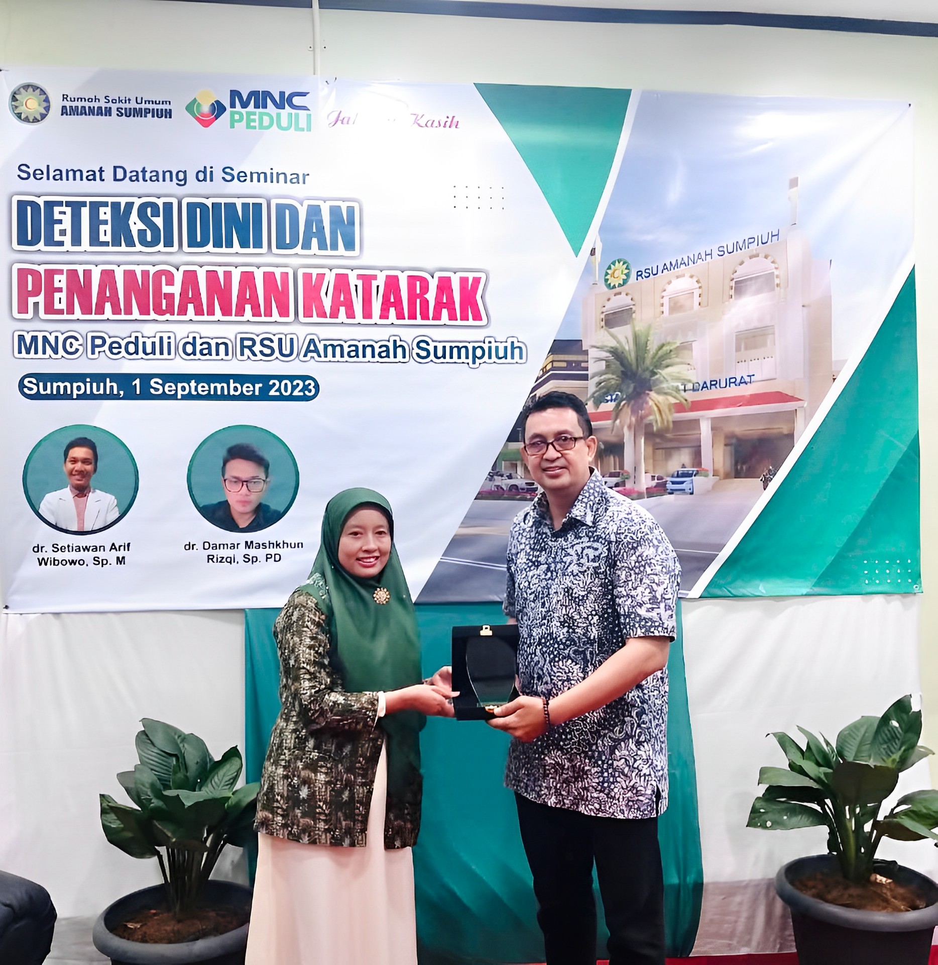 Sosialisasi Deteksi Dini & Penanganan Katarak bersama MNC Peduli & Yayasan Jalinan Kasih